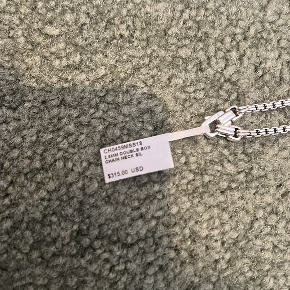 Authentic David Yurman double box chain - Picture 6 of 6
